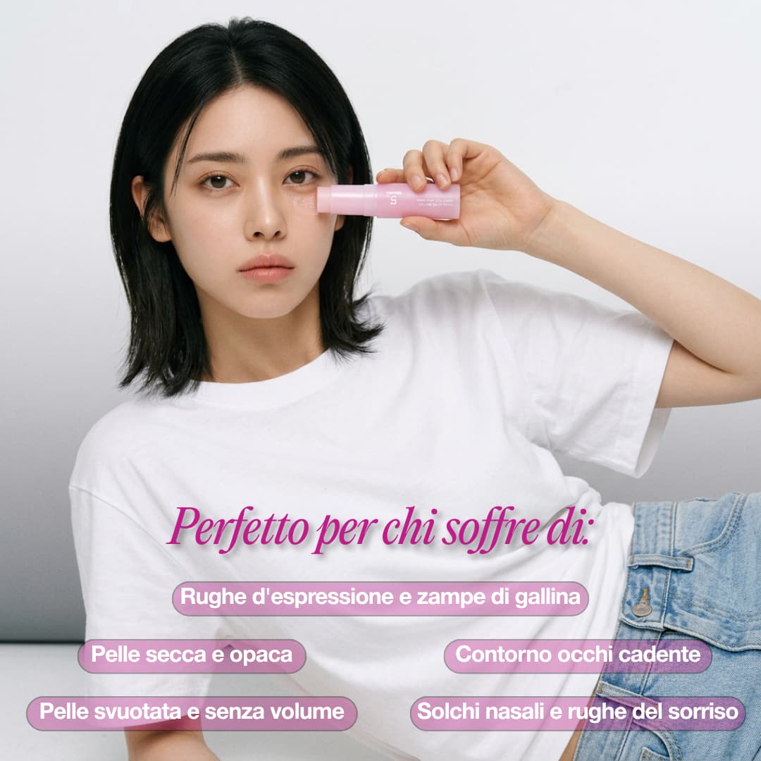 Stick Lifting al Collagene Rosa e PDRN