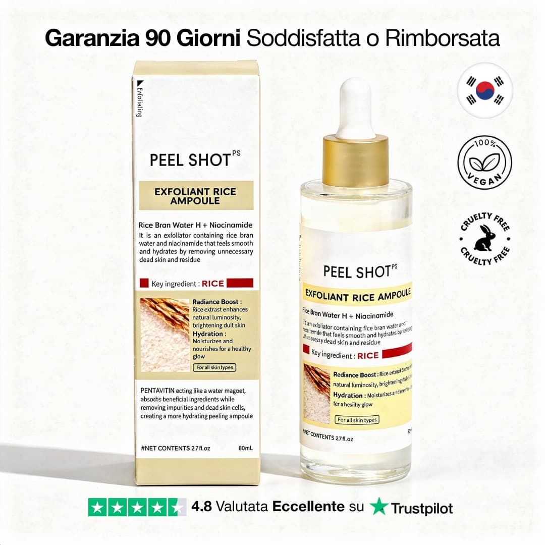 Esfoliante Koreano al Riso Bianco