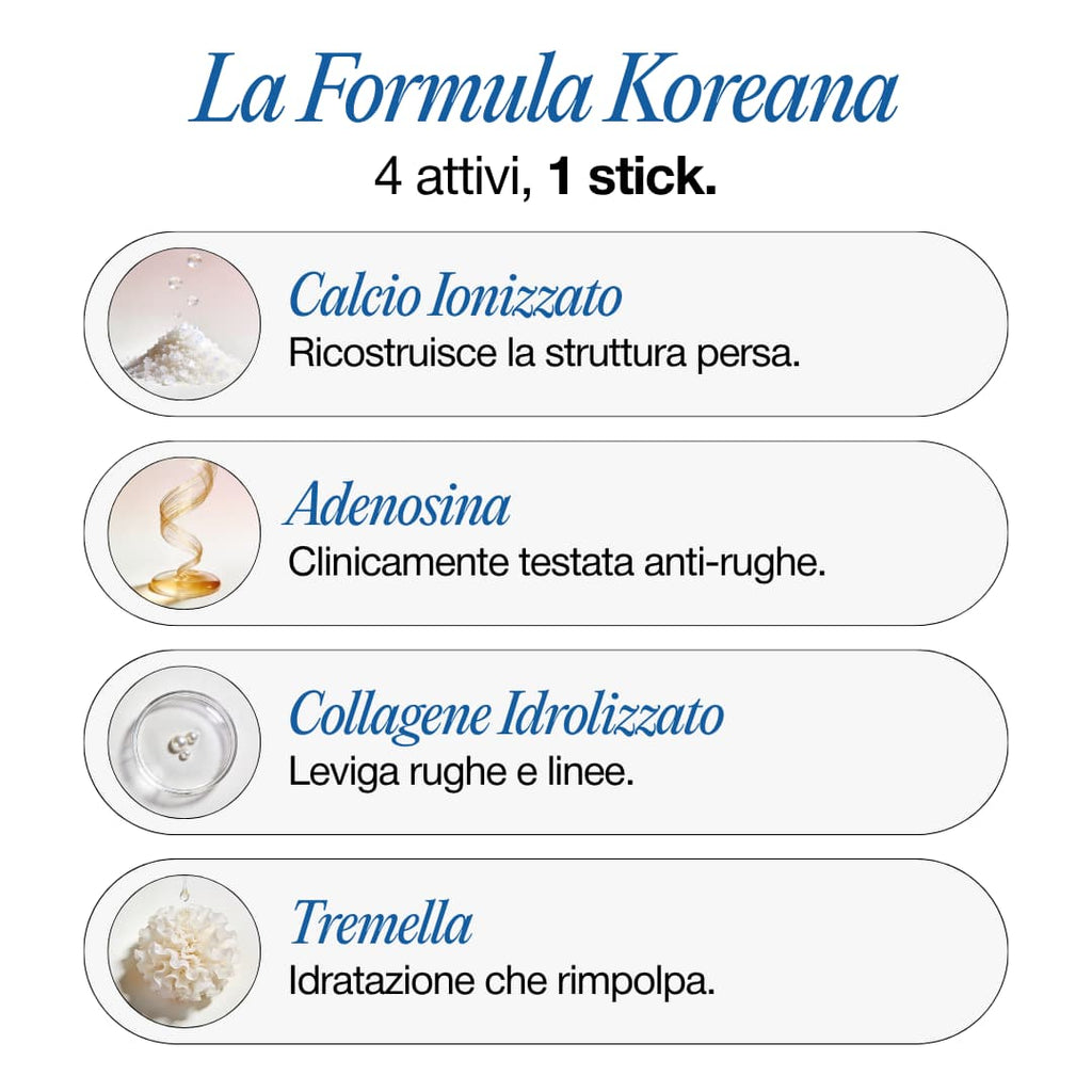 Stick Anti-Età al Calcio e Collagene